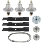 ?48" Mower Deck Rebuild Kit Fits John Deere D140 100 Series Blades Pulleys. Fixed Price $111.49.