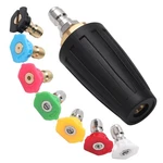 Pressure Washer Turbo Nozzle Tips, 4000 Psi 4.0GPM Quick Connector Nozz.... Fixed Price $23.48.