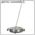 18" Pressure Washer Surface Cleaner With 4 Wheels Stainless Steel Housing. Fixed Price $89.99.