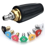 Mudder 4000 Psi Pressure Washer Rotating Turbo Nozzle 4.0 0.25 Inches, Black. Fixed Price $26.05.