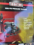 Ironton (northern Tool) 1500 Psi Electric Pressure Washer # 60727 Brand Nib. Fixed Price $65.00.