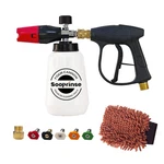 Sooprinse Foam Cannon Kit With Pressure 8.66 X 9.05 1.97 Inches, Black+red. Fixed Price $49.90.