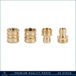 New 3/4" Garden Hose Quick Water Solid Brass Female Connector Set. Fixed Price $12.49.