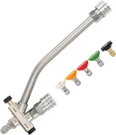 Foam Cannon Dual-connector Accessory, Pressure Washer Double Tip Attachment.... Fixed Price $25.39.