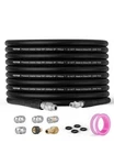 Vevor Pressure Washer Hose, 100FT, 1/4 Hydraulic 4200 Psi. Fixed Price $59.99.