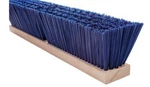 Magnolia Brush #6424 24" Blue Polystyrene Heavy Gauge Street Push Broom Head. Fixed Price $72.95.