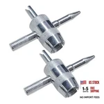 4-WAY Valve Core Tool, 4-IN-1 Car Tire Stem Remover Installer,. Fixed Price $8.48.