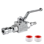 Nqeuepn High Pressure Washer Valve Kit, Premium Stainless Steel 1/4 Ball.... Fixed Price $46.44.