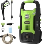Greenworks 1600 Psi Corded Electric Pressure Washer W/ Nozzles & Hose. Fixed Price $84.99.