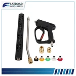 5000PSI 3/8" High Pressure Washer Gun With Extension Wand Trigger Handle 1/4". Fixed Price $44.55.