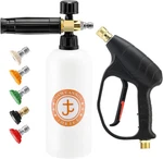 Joejet Pressure Washer Gun With Foam Cannon, Car 1/4 Quick. Fixed Price $39.10.