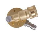 Meteor Blast Pivoting Coupler, 270 With Angles Degree, Brass. Fixed Price $29.62.