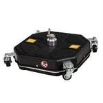 16" Pressure Washer Surface Cleaner 3600 Psi W/ 4 Wheels & 2 Extension Wands. Fixed Price $71.29.