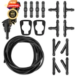 Yytqp Windshield Washer Hose Kit, 5M Fluid With Set #016, Black. Fixed Price $14.98.