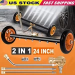 4000PSI Pressure Washer Undercarriage Cleaner Underbody Broom 24". Fixed Price $40.98.