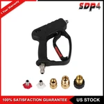 High Pressure Washer Gun 5000PSI Foam Spray Short Wand W/5 Nozzle 3/8" Male. Fixed Price $30.69.