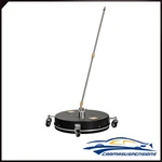 18.5" Black Pressure Washer Surface Cleaner W/ Wheels Stainless Steel 4000 Psi. Fixed Price $86.75.