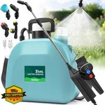 Sideking 2 Gallon Battery Sprayer 3 Pressures Telescopic Wand 4 Nozzles. Fixed Price $57.49.