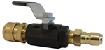 Power Washer Ball Valve Kit Plug 3/8"FEMALE Quick Connect 3000PSI. Fixed Price $78.76.