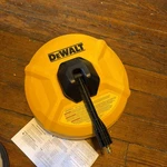 New Dewalt Driveway And Sidewalk Surface Rotating Cleaner 12" DWZPWSC12. Fixed Price $22.00.