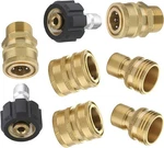 Mingle Ultimate Pressure Washer Adapter Set, Quick Disconnect Kit, M22.... Fixed Price $37.83.