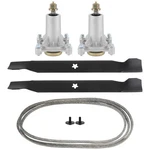 42" Deck Spindle Blade Belt Rebuild Kit For Husqvarna YTA18542 YTA19K42 YTH2042. Fixed Price $70.86.