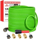 Yamatic Super Flexible Pressure Washer Hose 50FT For Power Replacement, K. Fixed Price $59.00.