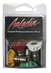 Aaladin Cleaning Systems Pressure Washer Spray Nozzle Kit 3.5 (degrees: 15 25. Fixed Price $39.46.