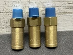 Lot Giant Pump Pop Off Valve 3600PSI 1/4 Brass Pressure Relief, 81-22565. Fixed Price $34.99.