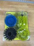 Ryobi A95MFCC1 4PC Drill Brush Cleaning Kit Soft Med Hard Hex Set. Fixed Price $29.95.