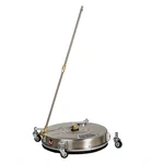 18" Pressure Washer Surface Cleaner With Wheels 4000 Psi 2 Extension Wand. Fixed Price $103.15.