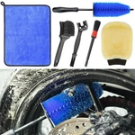 Focopot Motorcycle Cleaning Kit 6 Pack With Easy Reach Brush,tire Brush,wool .... Fixed Price $24.31.