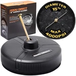 Edou Direct Pressure Washer Surface Cleaner Heavy-duty Plastic 15'' Bla.... Fixed Price $54.92.