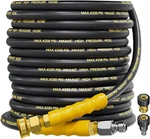 4200PSI Pressure Washer Hose 50FT With 3/8" Swivel Quick Connect For Cold/hot. Fixed Price $82.23.