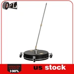 18.5" Black Pressure Washer Surface Cleaner W/ Wheels 4000 Psi + Extension Wand. Fixed Price $79.85.