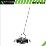 15" Pressure Washer Surface Cleaner 4000PSI W/ 2 Extension Wand Attachment Kit. Fixed Price $87.99.