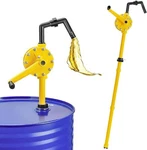 55 Gallon Hand Rotary Drum Barrel Pump Diesel Fuel Oil Transfer Plastic. Fixed Price $49.99.