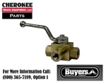 Buyers Products HBV3W050, Port 1/2 Nptf High Pressure Ball Valve. Fixed Price $97.95.