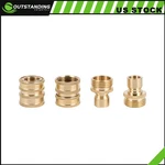 3/4 Inch Garden Hose Quick Water Solid Brass Female Connector Set. Fixed Price $12.99.