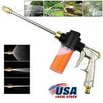Car Snow Foam Washer Gun High Pressure Garden Cleaning Soap Bottle Sprayer. Fixed Price $14.35.