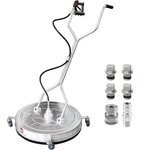 30'' Pressure Washer Surface Cleaner With 4 Wheels,dual Handle,stainless Stee.... Fixed Price $571.45.
