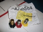 Partial Porter-cable Tools Kit Nozzle A08584. Fixed Price $12.00.