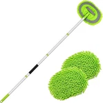 Ordenado 62" Car Wash Brush Kit Mitt Mop Sponge With Long Handle A-green. Fixed Price $22.25.