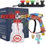 Pressure Washer Spray Gun Power Short D. & Foam Cannon Set. Fixed Price $63.70.