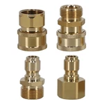 Pressure Washer Adapter M22-15 Swivel To 3/8" Quick Connect Brass 2SETS. Fixed Price $18.16.