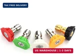 Tool Daily Pressure Washer Spray Nozzle Tips Multiple Degrees, 1/4 Inch 5-PACK (. Fixed Price $13.48.