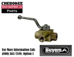 Buyers Products HBV3W100, Port Nptf High Pressure Ball Valve. Fixed Price $167.95.