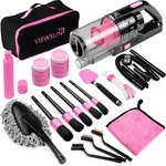 Viewsun 17PCS Car Cleaning Kit, Pink Interior Detailing With High,... Fixed Price $54.32.