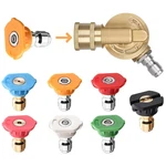 Selkie Turbo Nozzle For Pressure Washer, 4000 Psi Rotating 1/4".... Fixed Price $30.85.