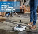 New Hart 12 In. 3000PSI Electric Pressure Washer Surface Cleaner With Casters. Fixed Price $69.99.